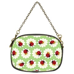 Ladybugs Pattern Chain Purses (two Sides)  by linceazul