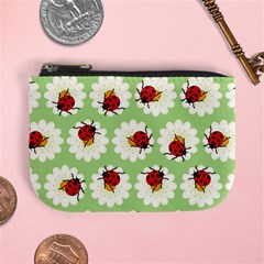 Ladybugs Pattern Mini Coin Purses by linceazul