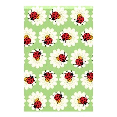 Ladybugs Pattern Shower Curtain 48  X 72  (small)  by linceazul