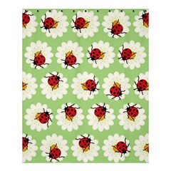 Ladybugs Pattern Shower Curtain 60  X 72  (medium)  by linceazul