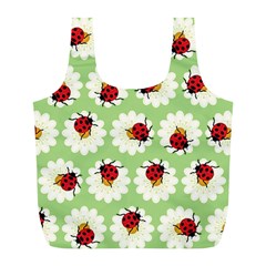 Ladybugs Pattern Full Print Recycle Bags (l)  by linceazul