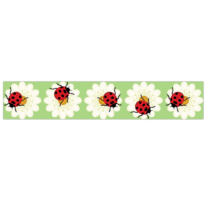 Ladybugs Pattern Flano Scarf (Large) 