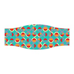 Semicircles And Arcs Pattern Stretchable Headband by linceazul