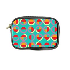 Semicircles And Arcs Pattern Coin Purse