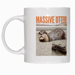 Massive Otter! White Mug by RakeClag