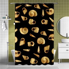 Shell Pattern Shower Curtain 48  X 72  (small)  by Valentinaart