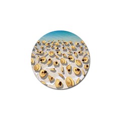 Shell Pattern Golf Ball Marker (10 Pack) by Valentinaart