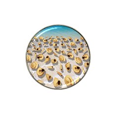 Shell Pattern Hat Clip Ball Marker (10 Pack) by Valentinaart