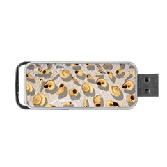 Shell Pattern Portable Usb Flash (two Sides) by Valentinaart