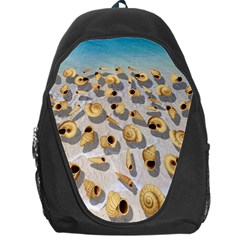 Shell Pattern Backpack Bag by Valentinaart