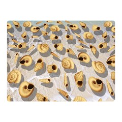 Shell Pattern Double Sided Flano Blanket (mini)  by Valentinaart