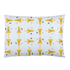 Spaceships Pattern Pillow Case