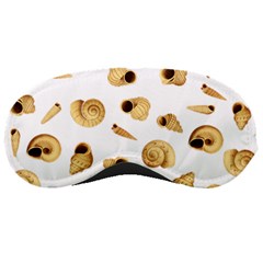 Shell Pattern Sleeping Masks by Valentinaart