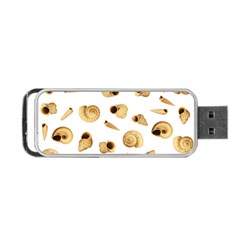 Shell Pattern Portable Usb Flash (one Side) by Valentinaart