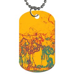 Colors Dog Tag (two Sides) by Valentinaart