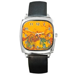 Colors Square Metal Watch