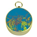 Colors Gold Compasses Front