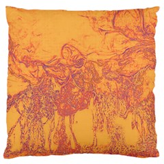 Colors Large Cushion Case (two Sides) by Valentinaart