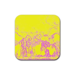 Colors Rubber Coaster (square)  by Valentinaart