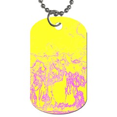 Colors Dog Tag (one Side) by Valentinaart