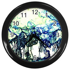 Colors Wall Clocks (Black)