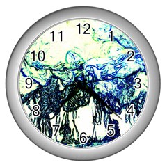 Colors Wall Clocks (Silver) 