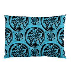 Turquoise Pattern Pillow Case (two Sides) by linceazul