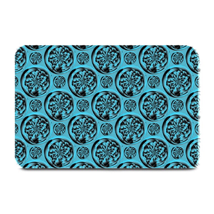 Turquoise Pattern Plate Mats