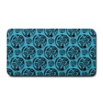 Turquoise Pattern Medium Bar Mats 16 x8.5  Bar Mat