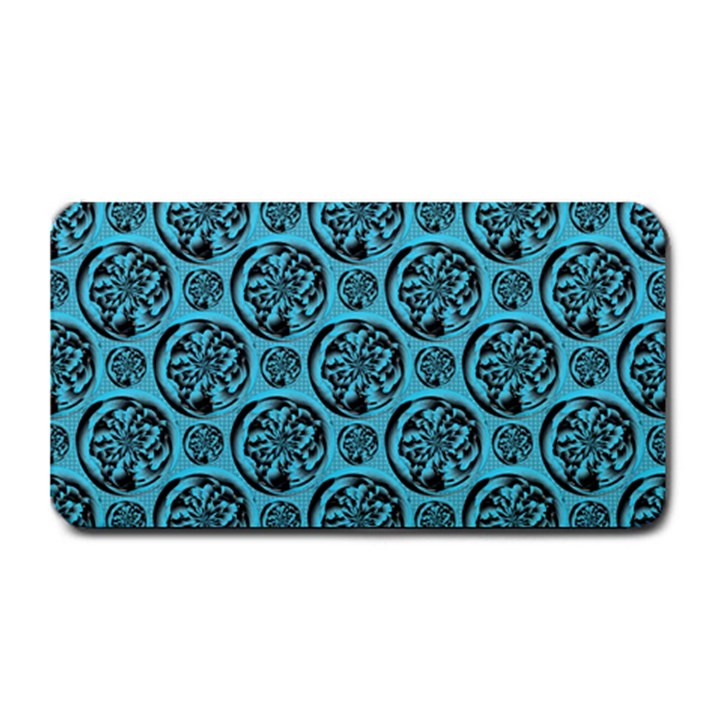 Turquoise Pattern Medium Bar Mats