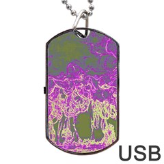 Colors Dog Tag Usb Flash (two Sides) by Valentinaart