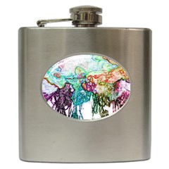 Colors Hip Flask (6 Oz) by Valentinaart