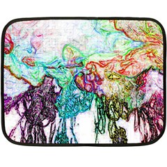 Colors Fleece Blanket (mini) by Valentinaart