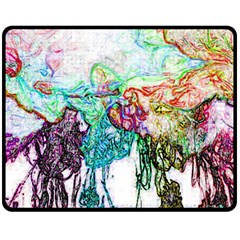 Colors Double Sided Fleece Blanket (medium)  by Valentinaart