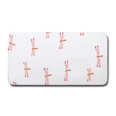 Animal Dragonfly Fly Pink Medium Bar Mats by Mariart