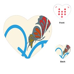 Butterfly Playing Cards (Heart) 