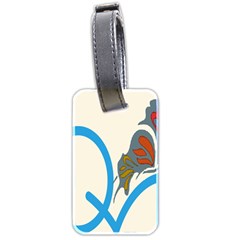 Butterfly Luggage Tags (Two Sides)