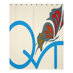 Butterfly Shower Curtain 60  x 72  (Medium) 