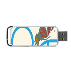 Butterfly Portable USB Flash (One Side)