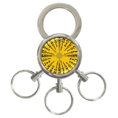 Wheel Of Fortune Australia Episode Bonus Game 3-ring Key Chains by Mariart