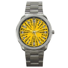 Wheel Of Fortune Australia Episode Bonus Game Sport Metal Watch by Mariart