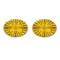 Wheel Of Fortune Australia Episode Bonus Game Cufflinks (oval) by Mariart