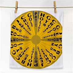 Wheel Of Fortune Australia Episode Bonus Game Face Towel by Mariart