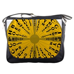 Wheel Of Fortune Australia Episode Bonus Game Messenger Bags by Mariart