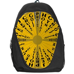 Wheel Of Fortune Australia Episode Bonus Game Backpack Bag by Mariart