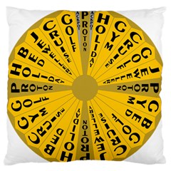 Wheel Of Fortune Australia Episode Bonus Game Standard Flano Cushion Case (one Side) by Mariart