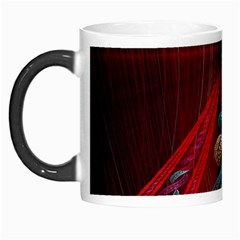 Artistic Blue Gold Red Morph Mugs by Mariart