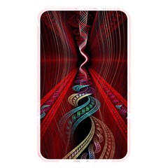 Artistic Blue Gold Red Memory Card Reader by Mariart