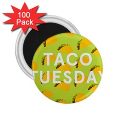 Bread Taco Tuesday 2 25  Magnets (100 Pack)  by Mariart