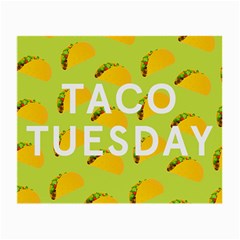 Bread Taco Tuesday Small Glasses Cloth by Mariart